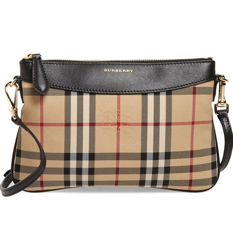 burberry peyton pouch bag|Burberry Peyton Sequined Horseferry Check Pouch Bag.